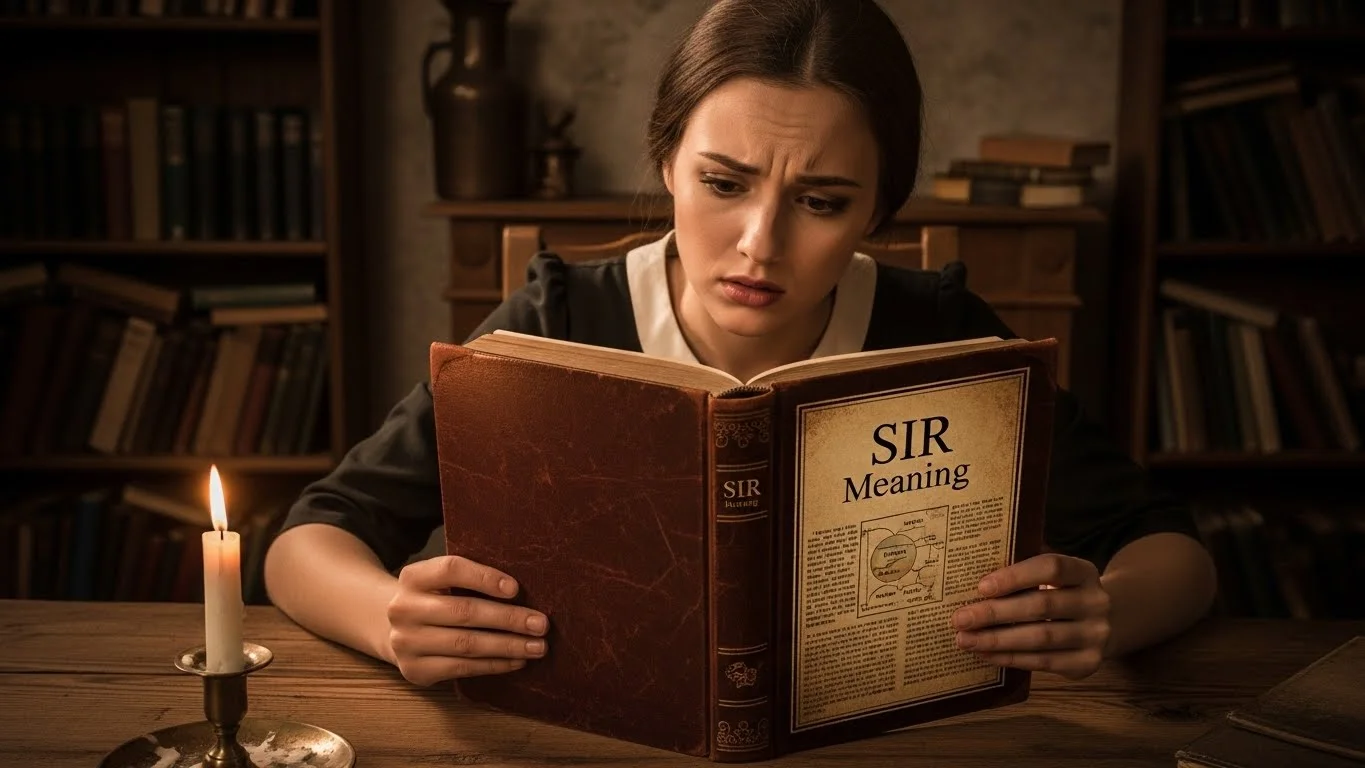 Origin of the Word “Sir