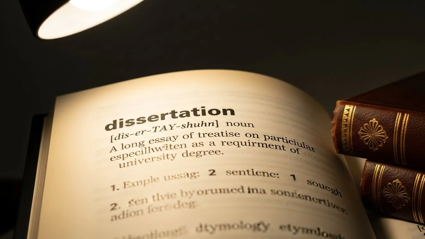 Purpose of a Dissertation