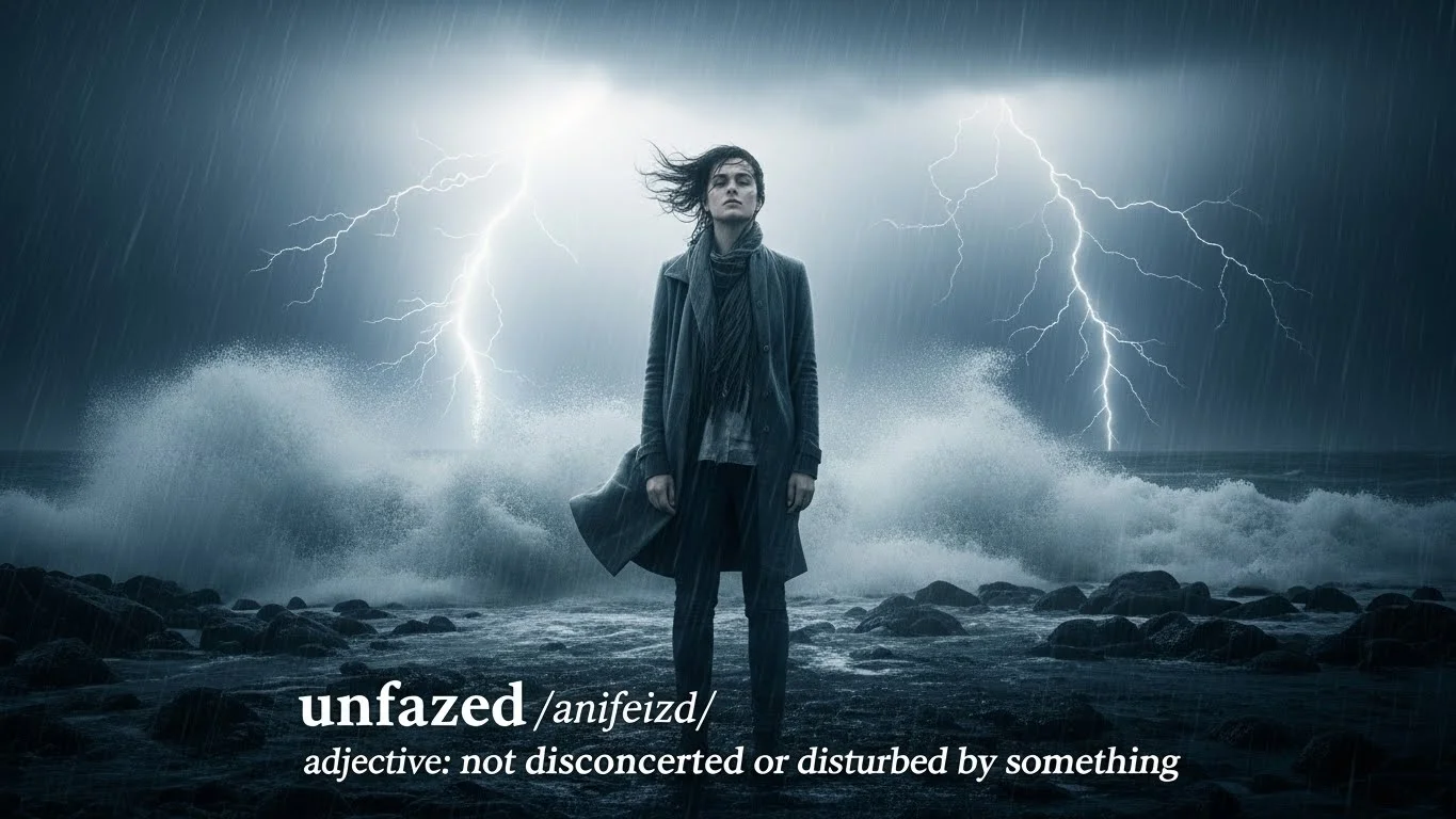 Unfazed Meaning in Simple