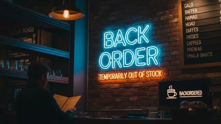 back order meaning