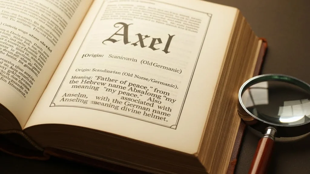 axel name meaning