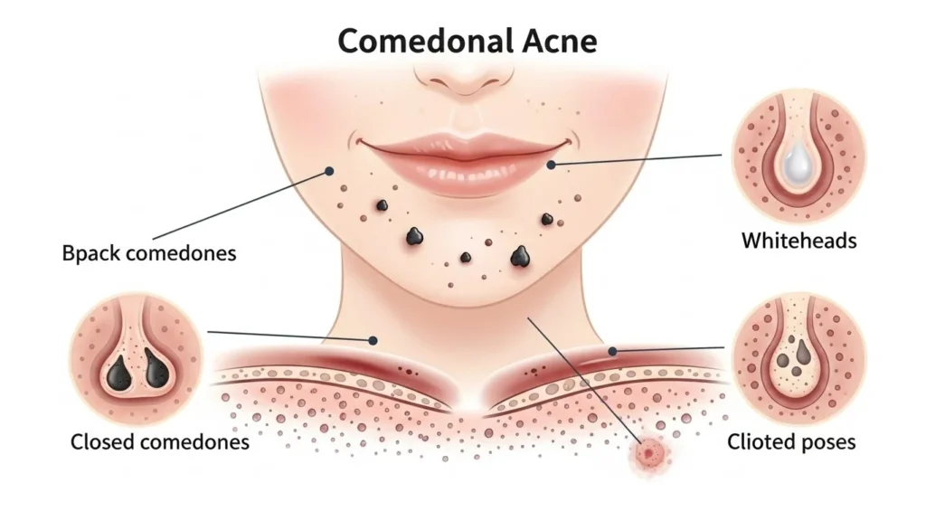 chin acne meaning