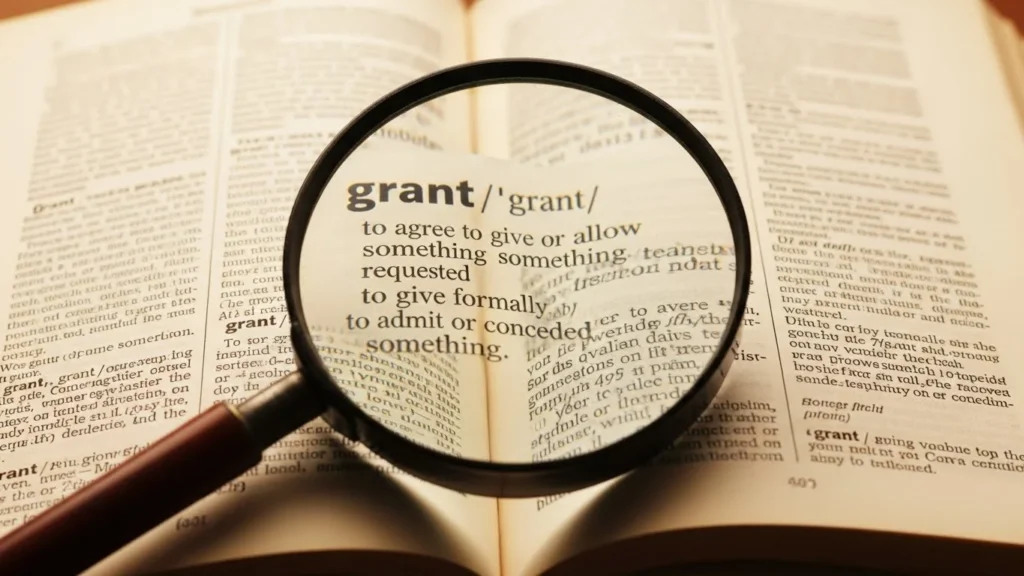 grant meaning
