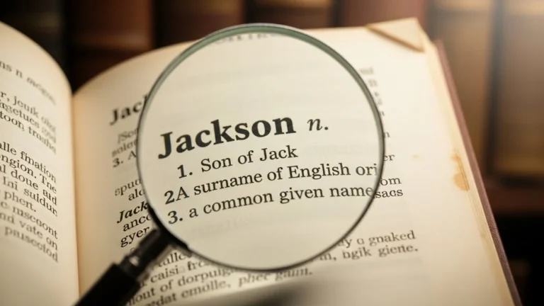 jackson name meaning