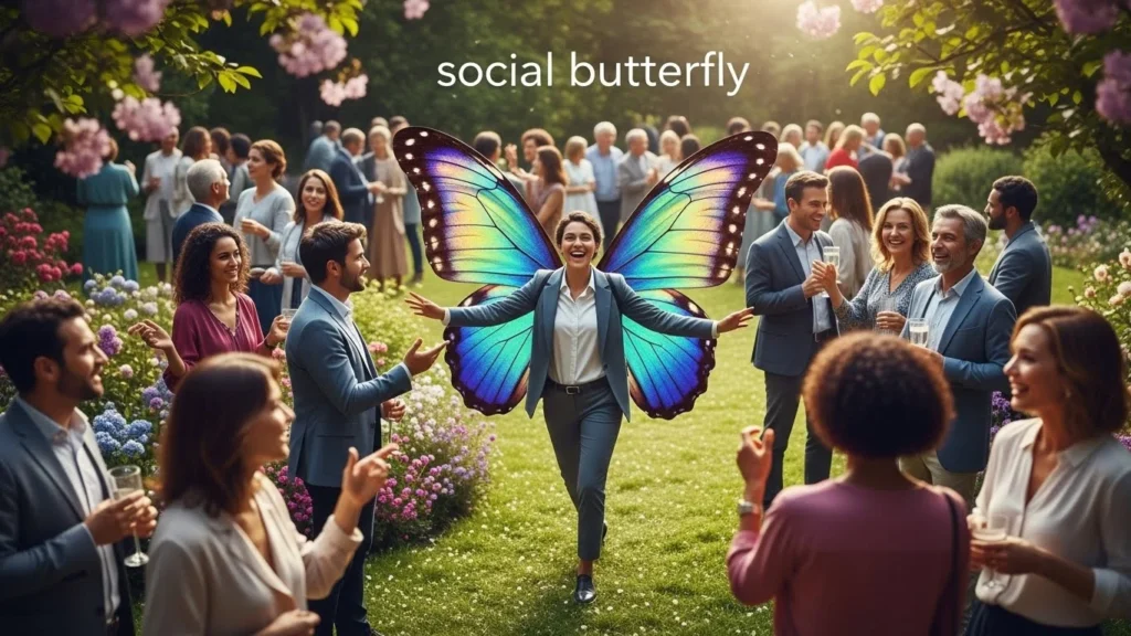 social butterfly meaning