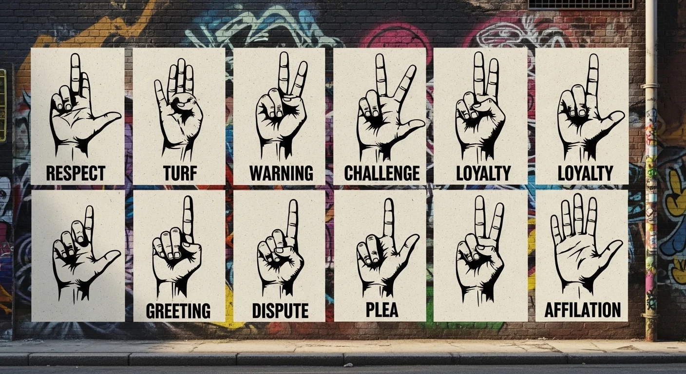 13 Hand Sign Meaning