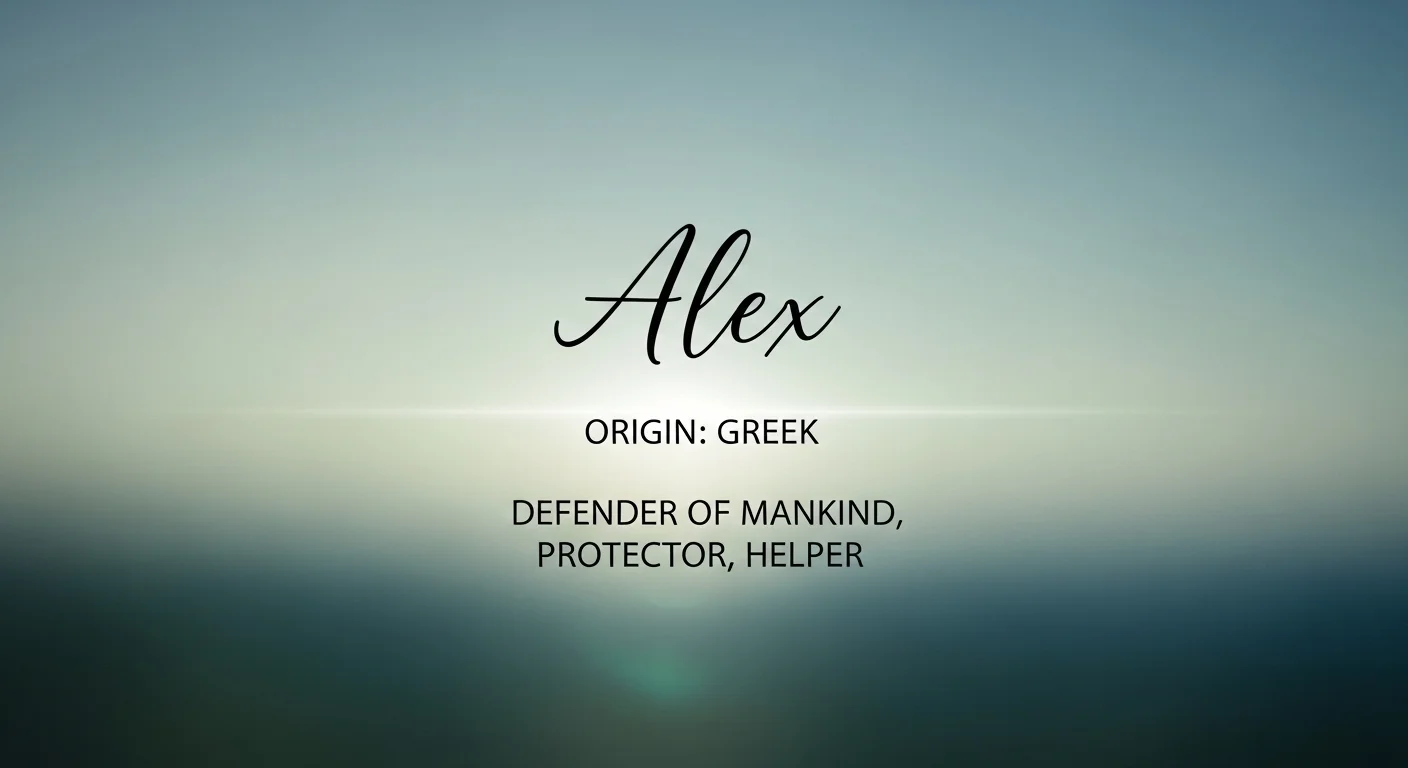 Alex Name Meaning in Urdu