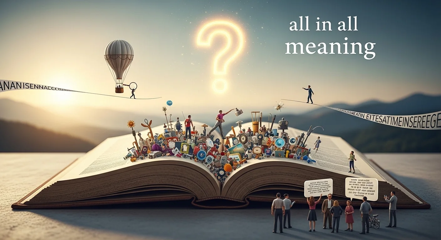 All in All Meaning in English