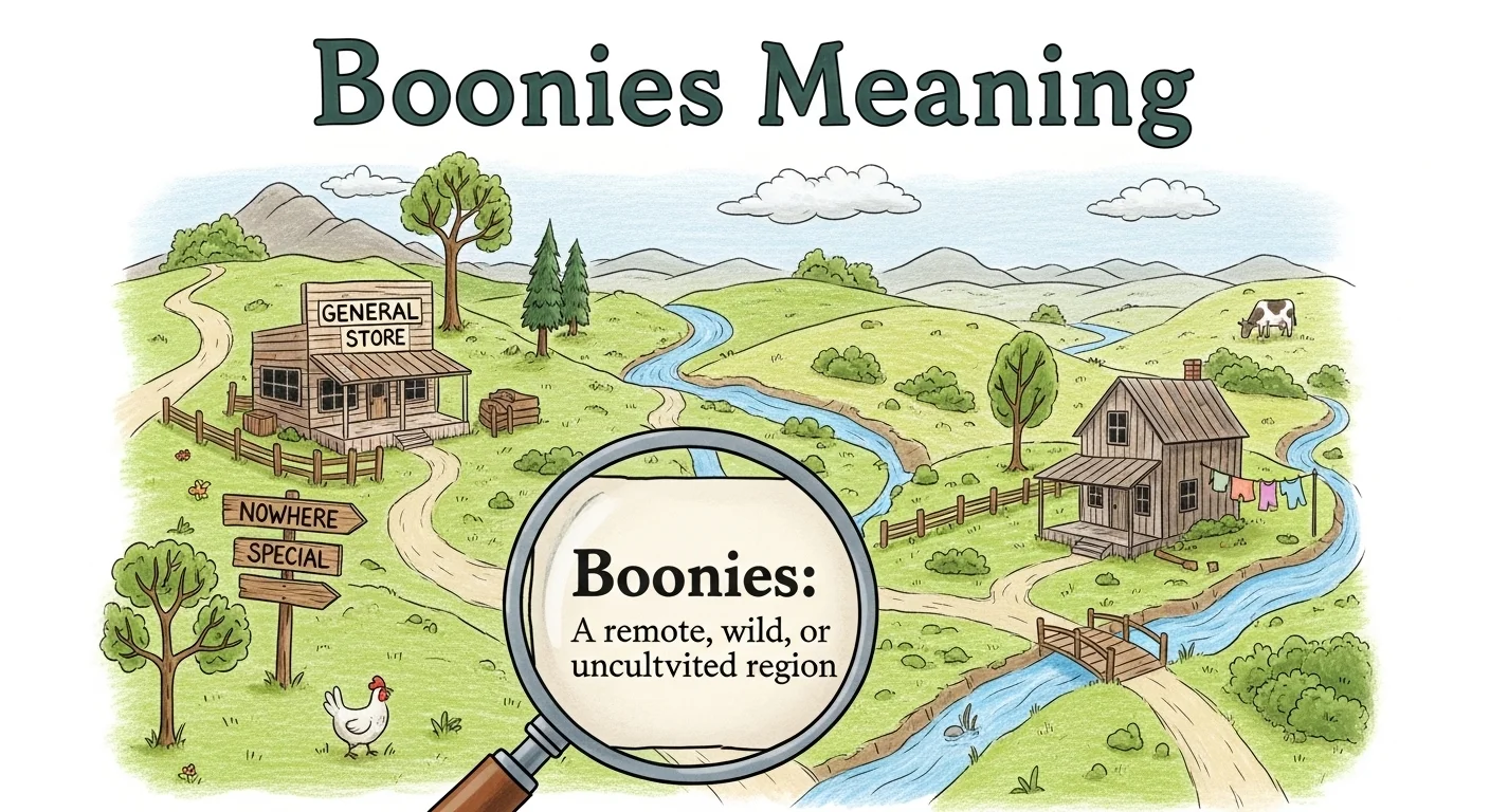 Boonies Meaning in Online