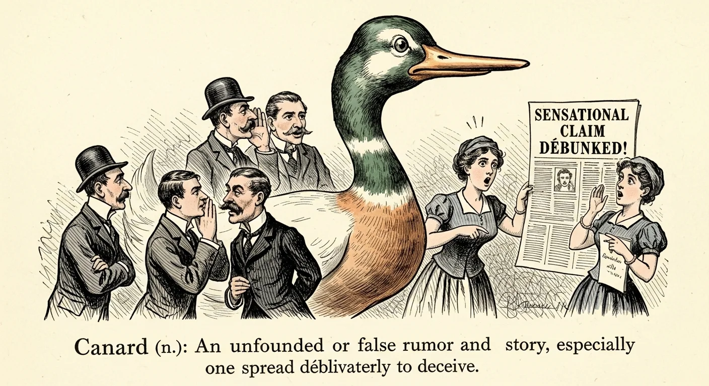 Canard Meaning French