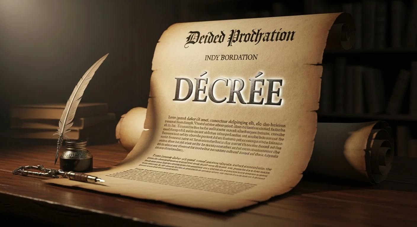 Decree Meaning in Urdu