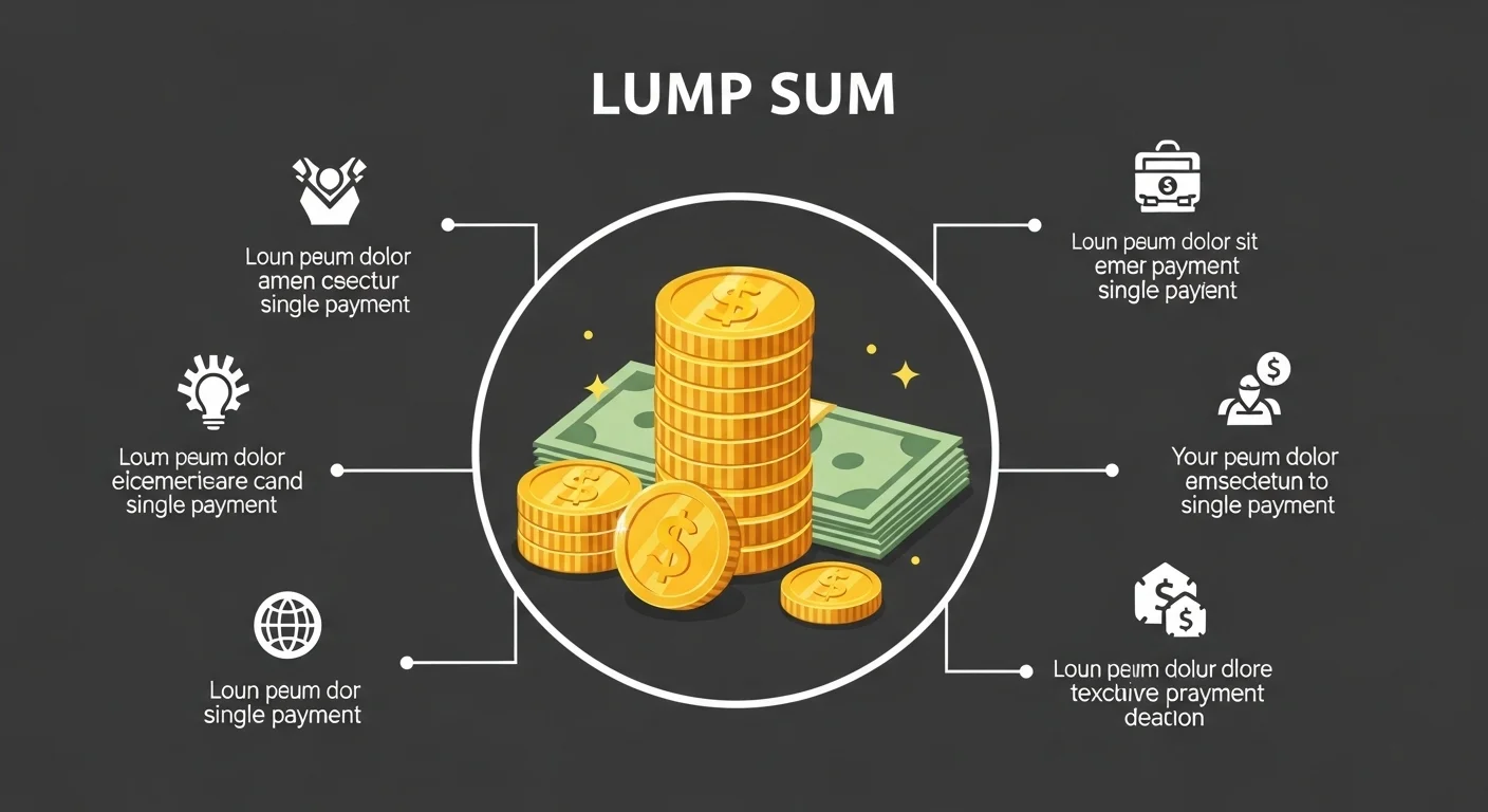 Lump Sum Meaning in English