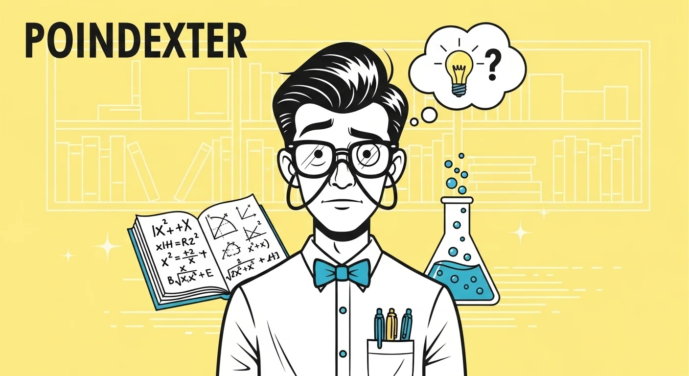 Poindexter Meaning Origin