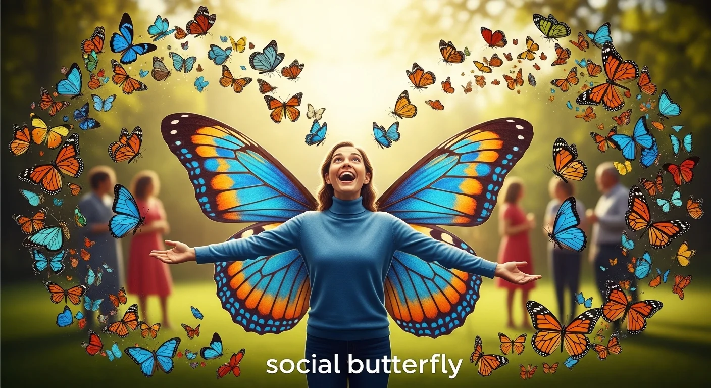 Social Butterfly Opposite