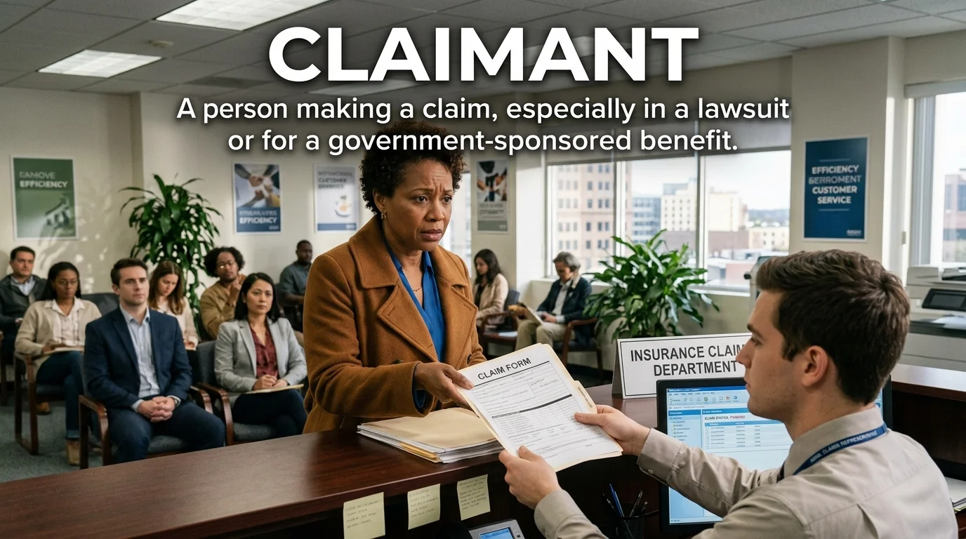 Claimant meaning in insurance