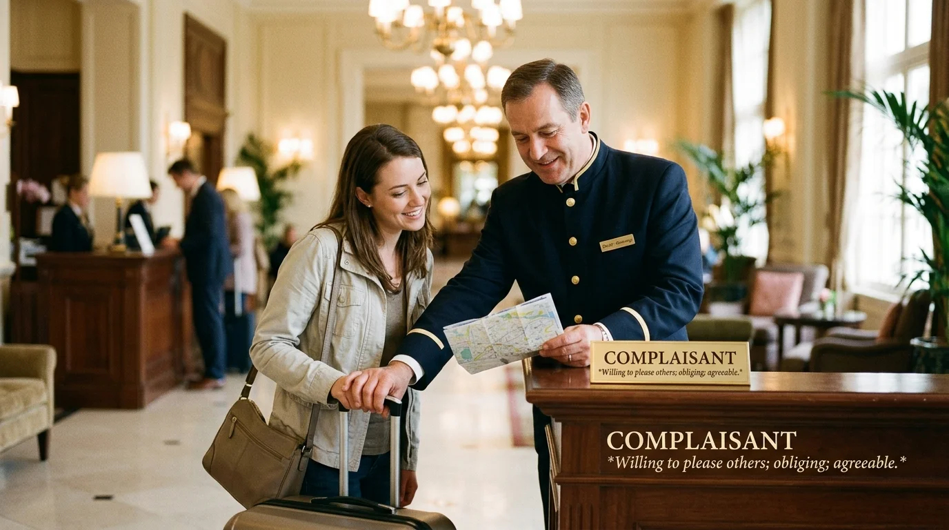 Complaisant vs Complacent