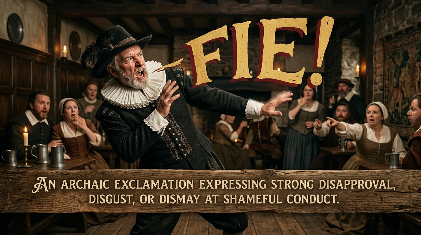 Fie meaning in Modern Context