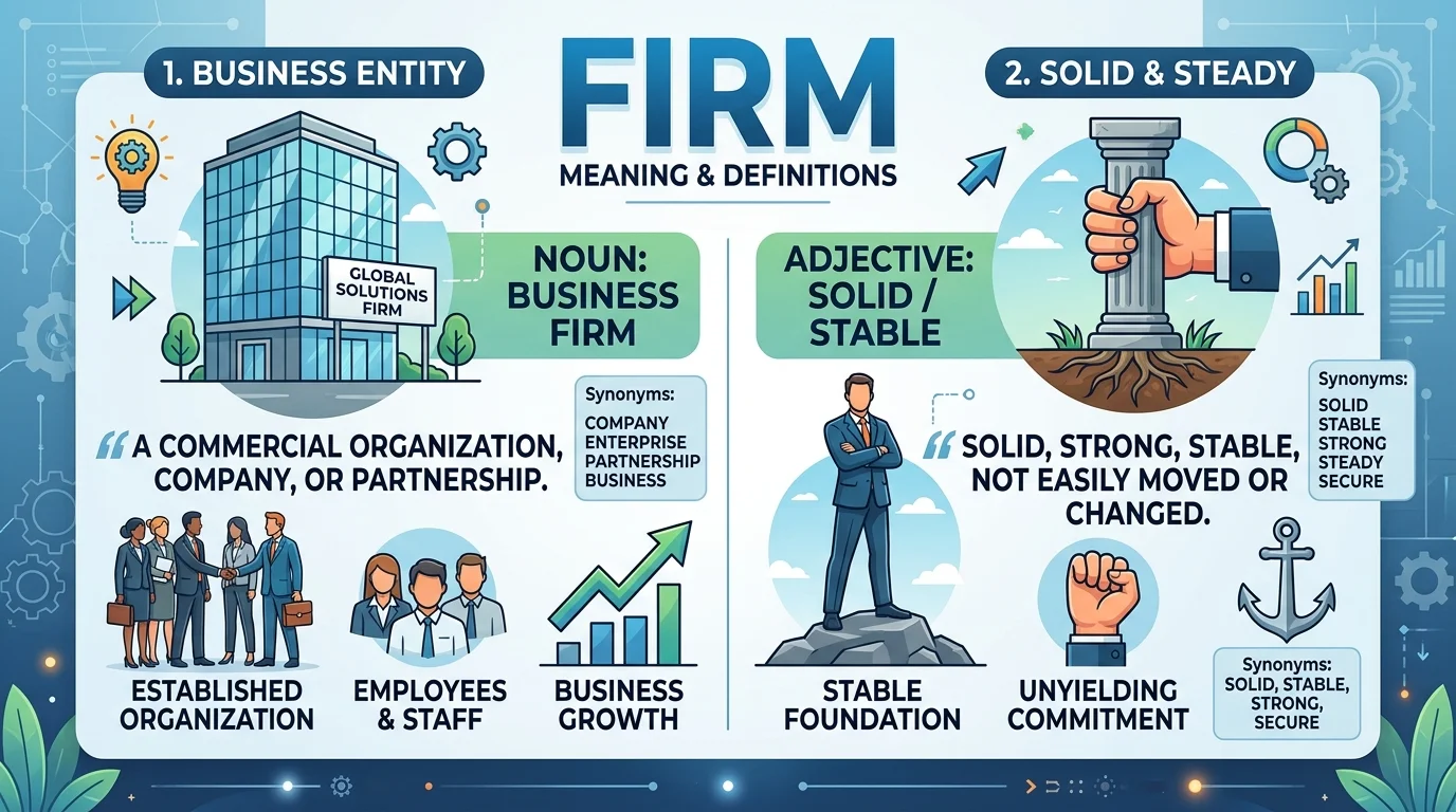 Firm Meaning Slang