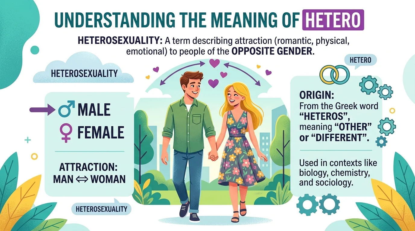 Hetero in Modern English