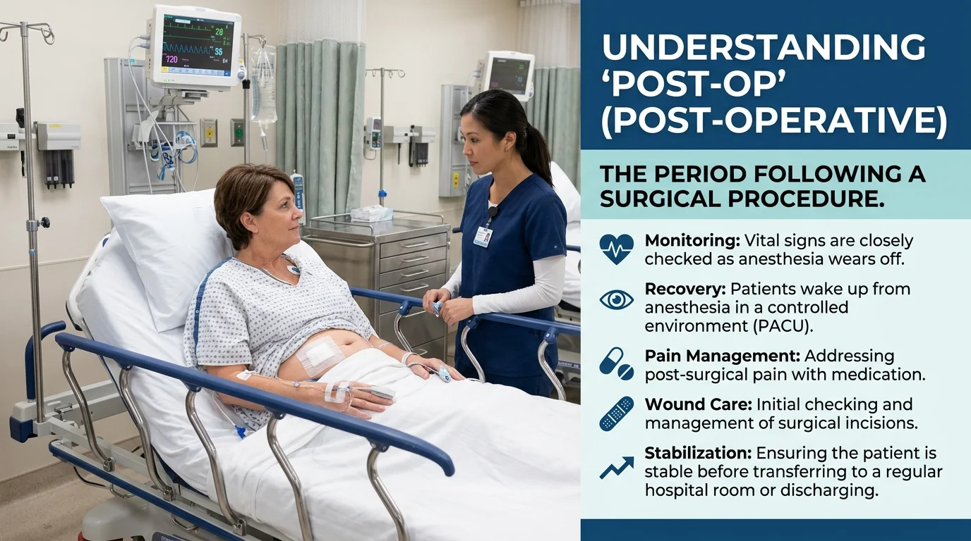 Post op meaning medical