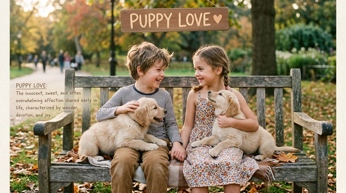 Puppy love meaning in relationship