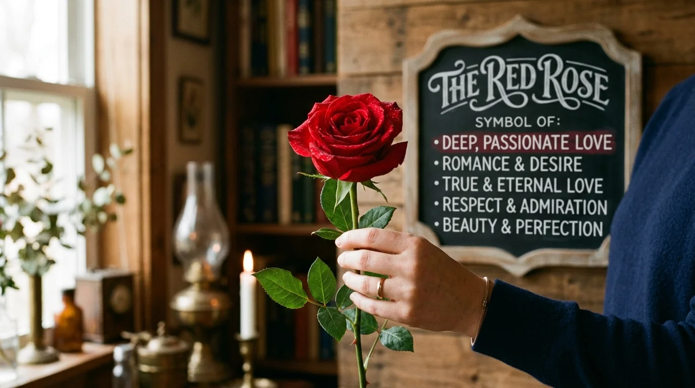 Red Rose Meaning in Literature and Art