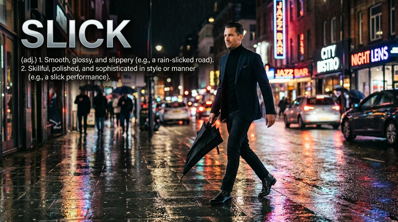 Slick meaning slang