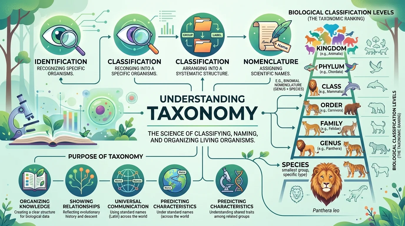 Taxonomy meaning in biology