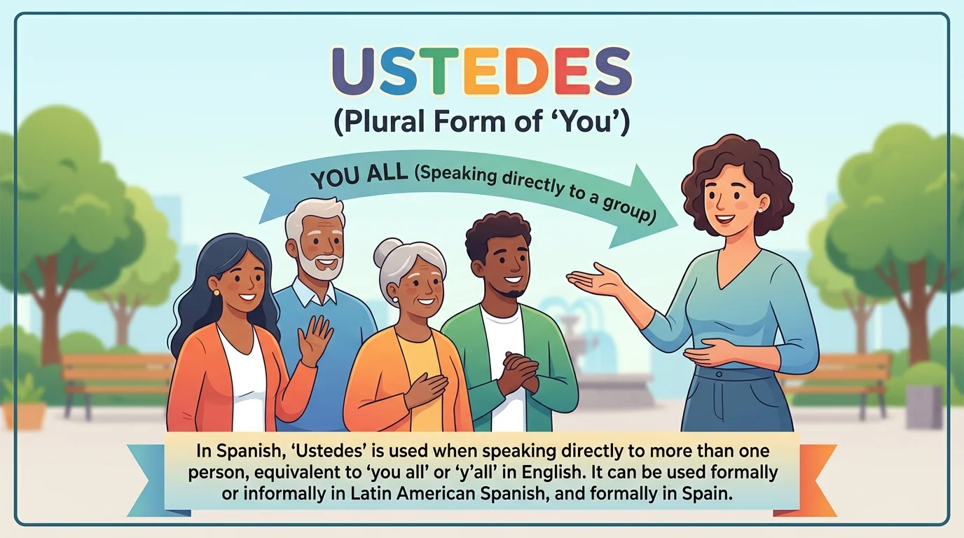 Ustedes meaning in English